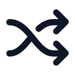 Shuffle SVG Icon